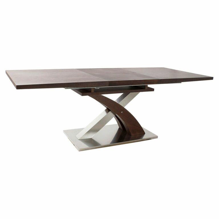 Mesa de Jantar DKD Home Decor Aço MDF (160 x 90 x 77 cm)