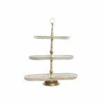 Centro de mesa DKD Home Decor 43 x 17 x 53 cm Dourado Metal