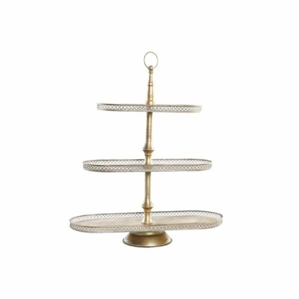 Centro de mesa DKD Home Decor 43 x 17 x 53 cm Dourado Metal