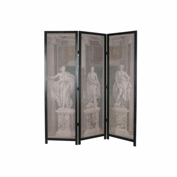 Biombo DKD Home Decor Tela Madeira (150 x 2 x 180 cm)