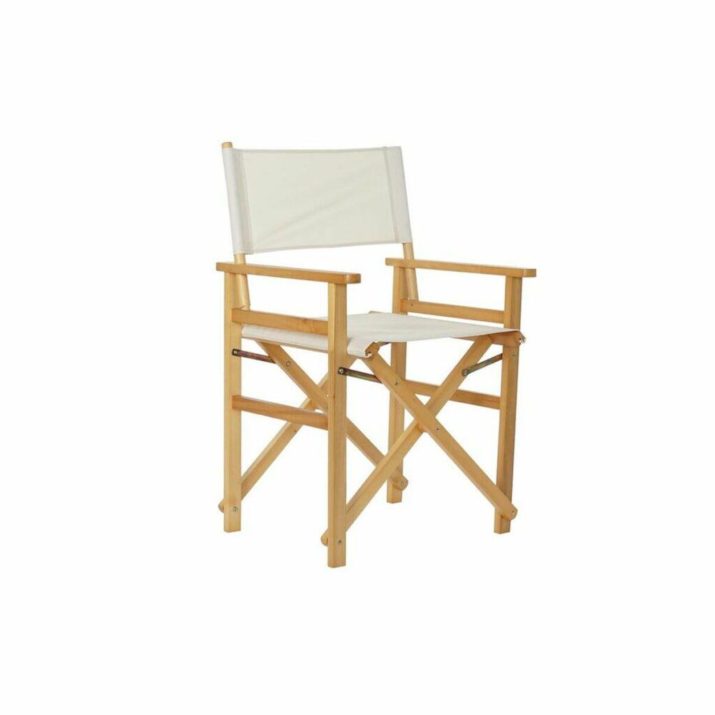 Tuinstoel DKD Home Decor Bege 56 x 48 x 87 cm Natural Pinheiro (56 x 48 x 87 cm)