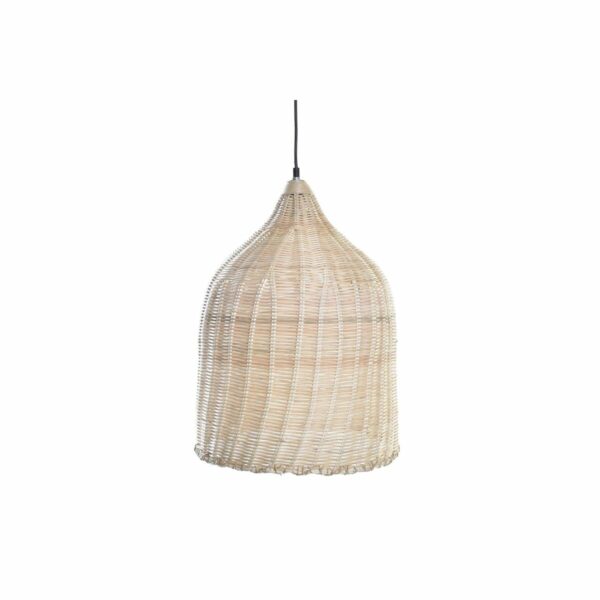 Candeeiro de teto DKD Home Decor Natural Rotim 40 x 40 x 51 cm 50 W