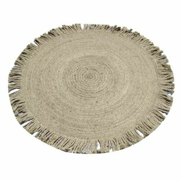 Tapete DKD Home Decor Natural Jute (150 x 150 x 1,5 cm)