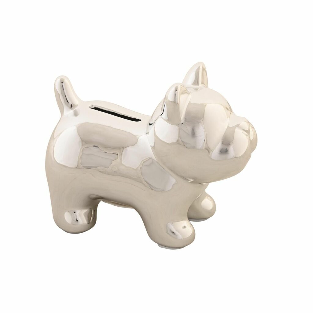 mealheiro DKD Home Decor 14 x 8 x 11,4 cm Infantil Cão Dolomite